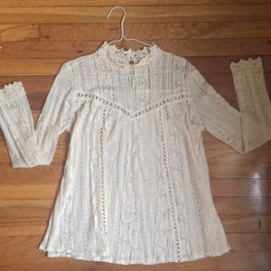 Romantic lace blouse
